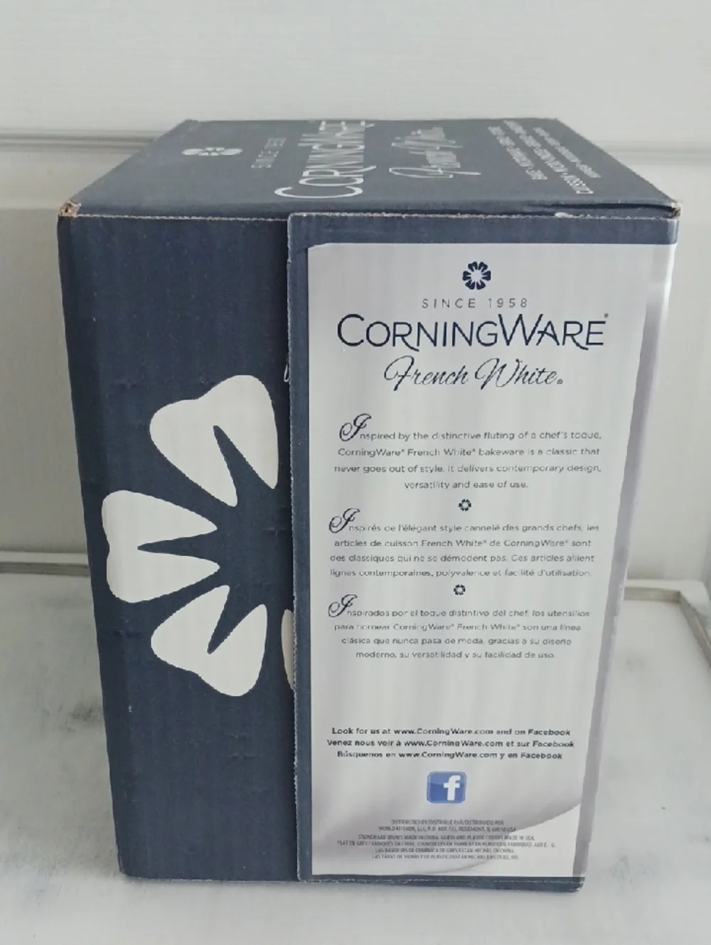 Corningware White Ceramic Lids and Dishes 10pc Set